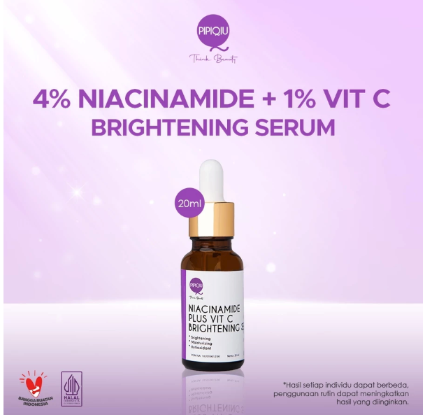 Javinci Berkat Kreatif Sentosa Pipiqiu Niacinamide Plus Serum + Vitamin C