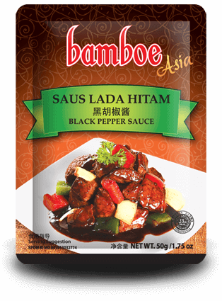 Bamboe Saus Lada Hitam