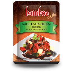 Bamboe Saus Lada Hitam