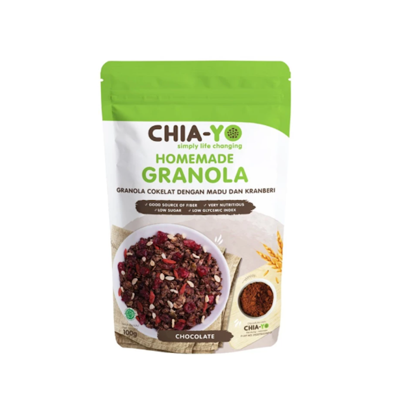 Chia-Yo Homemade Granola Dark Chocolate 1