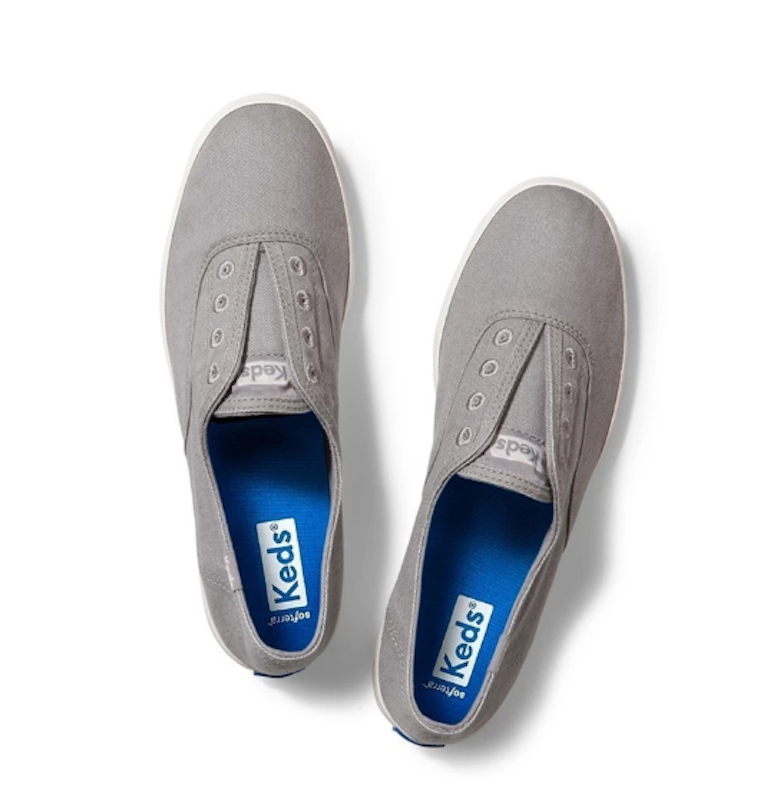 KEDS Sepatu Wanita Chillax Seasonal Solid Drizzle Grey 1