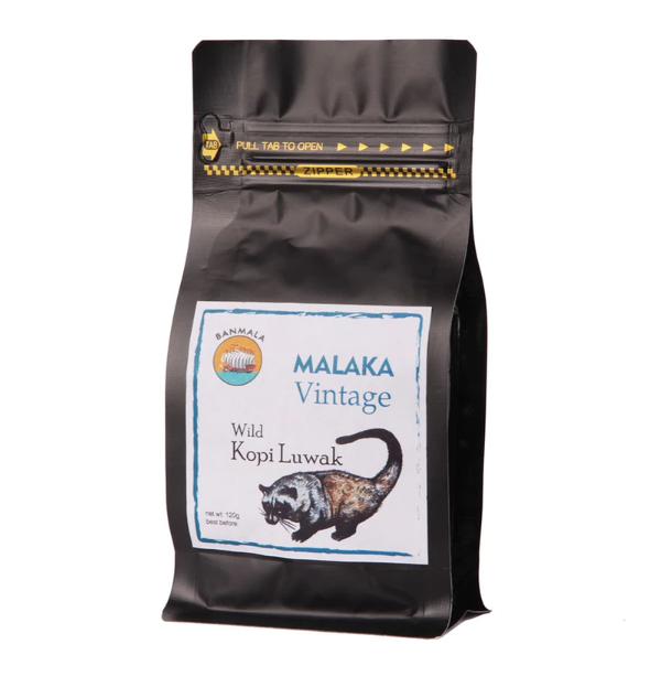 Maharaja Coffee Banmala Fresh Roast Kopi Luwak Malaka Vintage Robusta 