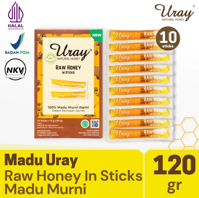 Rejeki Tujuh Alam Madu Uray Raw Honey In Sticks
