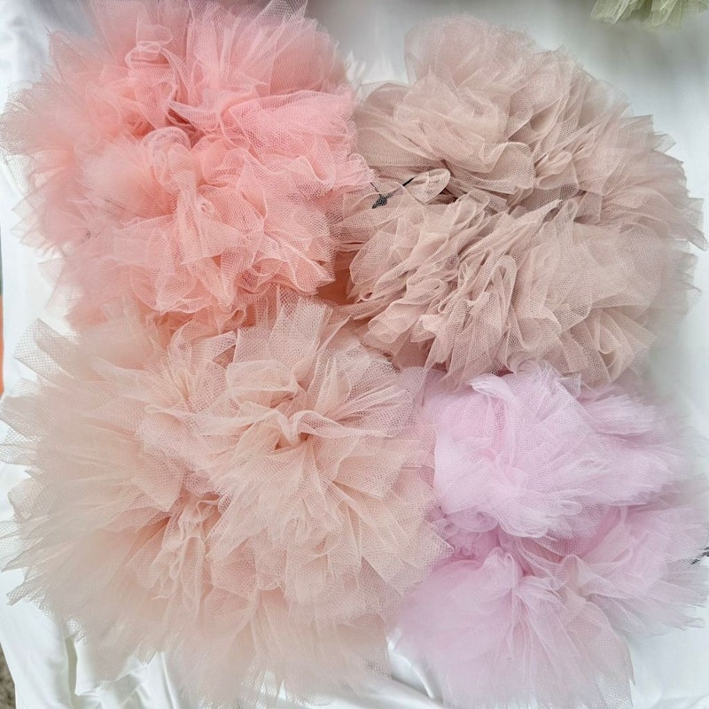 Koyu Hijab Scrunchie Tille Jumbo 4