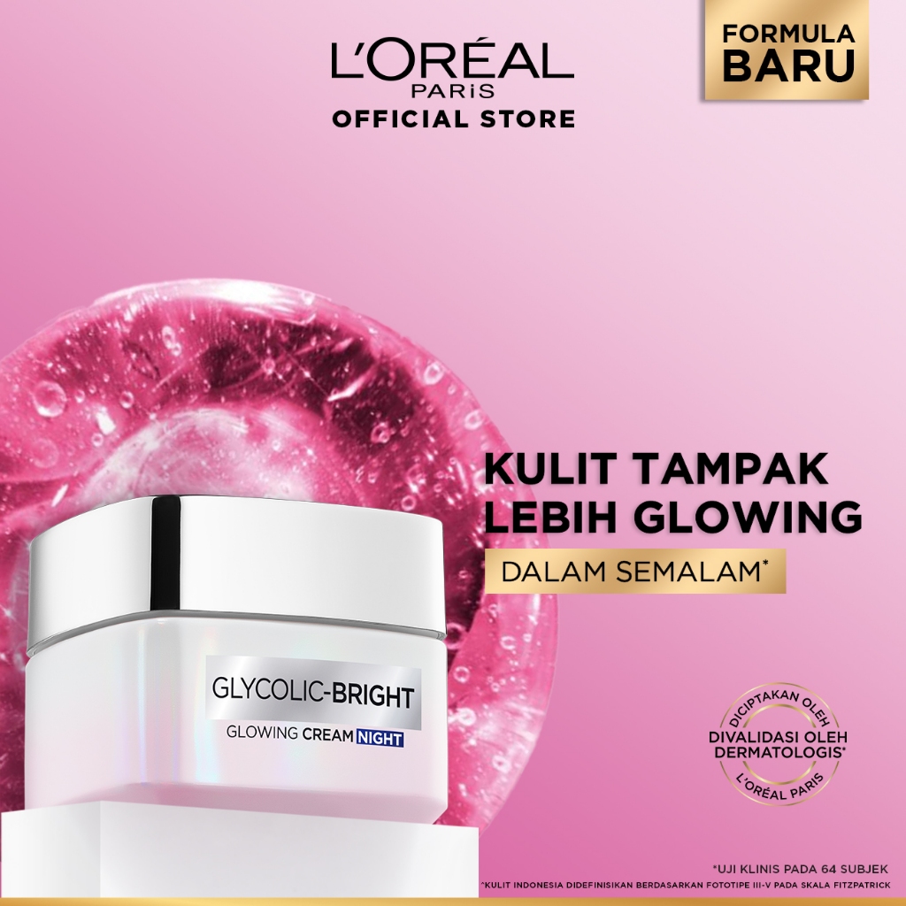 L'Oreal L’Oréal Paris Glycolic Bright Glowing Cream Night