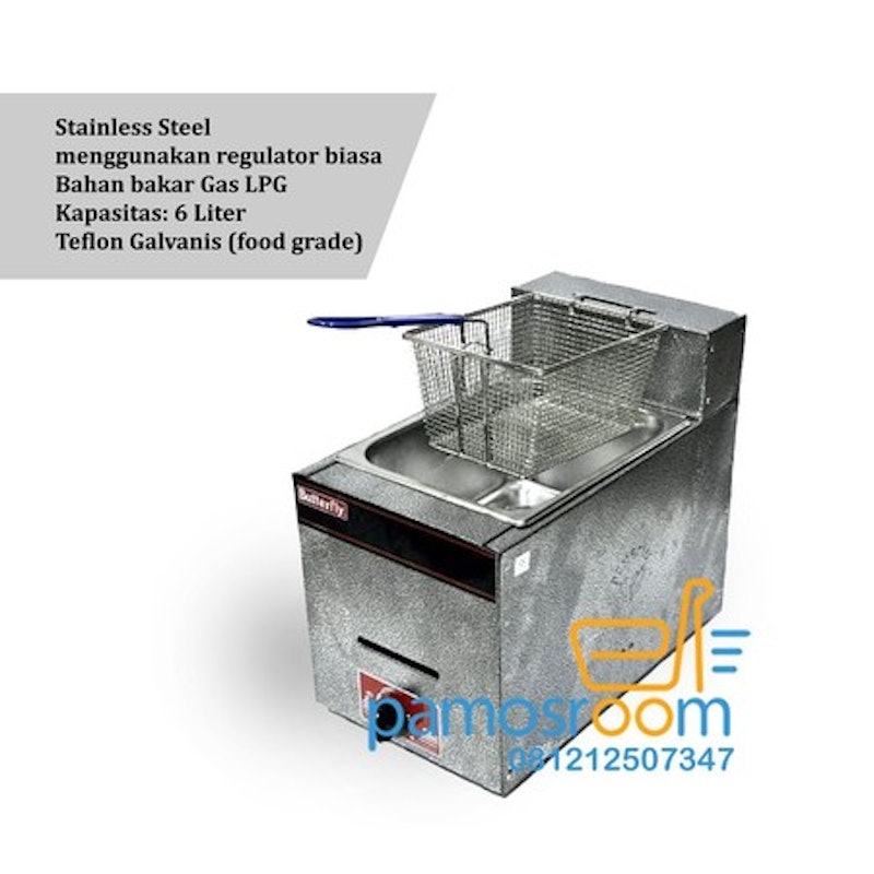 Butterfly Gas Deep Fryer 2