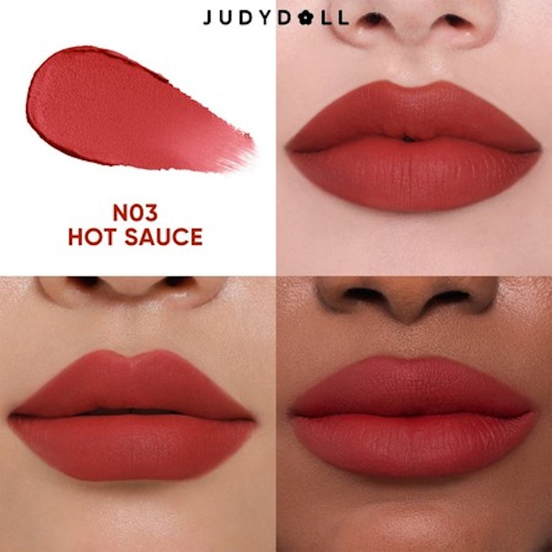 Judydoll Cushion Matte Lock Lip cream N03 Hot Sauce 2