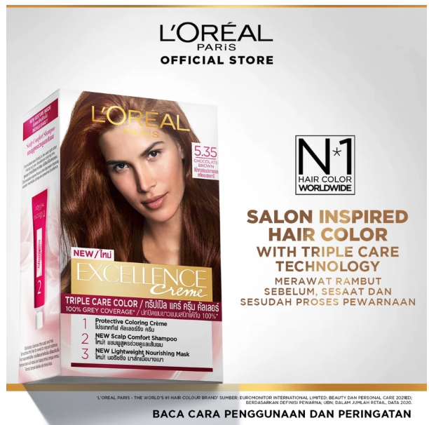 L’Oréal L’Oréal Paris Excellence Créme 5.35 Chocolate Brown