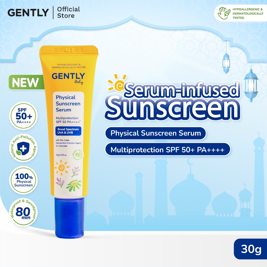 Inovasi Teknologi Untung Berkah GENTLY Baby Physical Sunscreen Serum