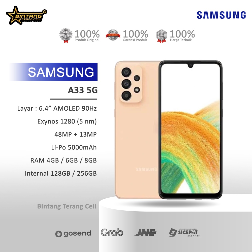 Galaxy A33 5G 8/128GB 5