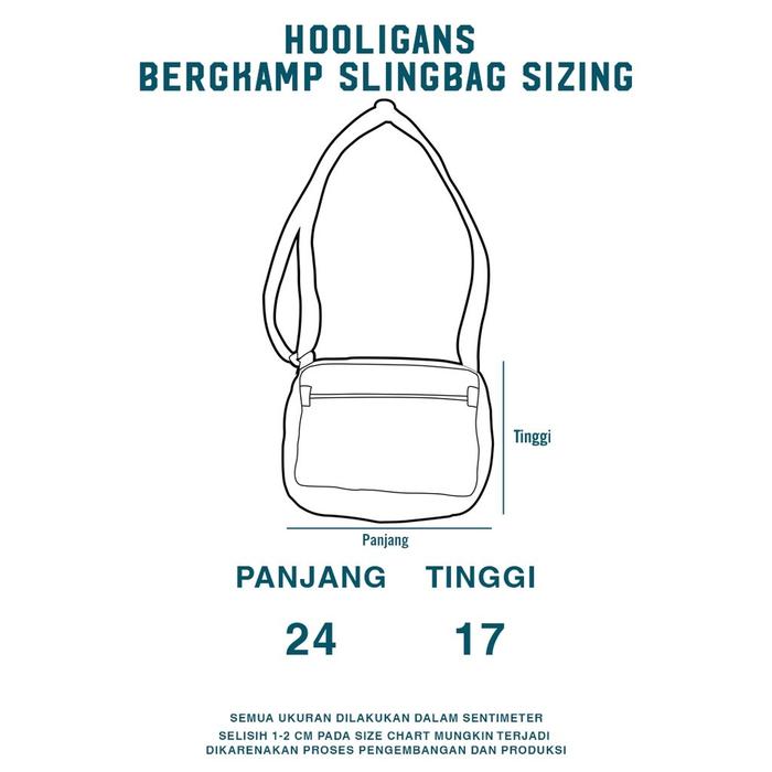 Hooligans Indonesia HOOLIGANS Sling Bag Bergkamp