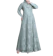 Safana Mode Safana Mode Gamis Brukat Sage 1