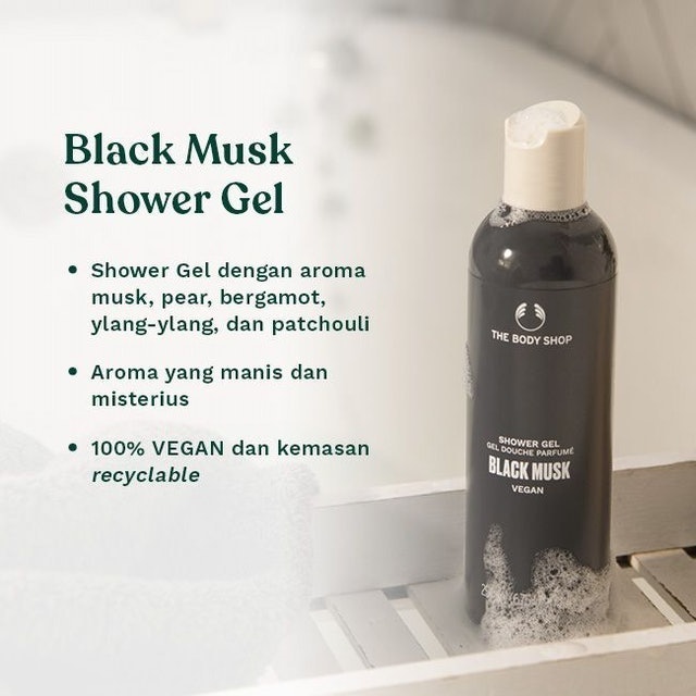 Black Musk Shower Gel