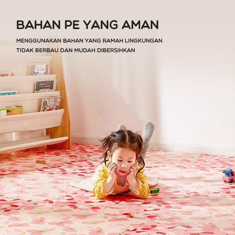 Matras Puzzle Motif Bunga 4