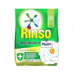 Rinso Molto Deterjen Bubuk Anti Noda Classic Fresh