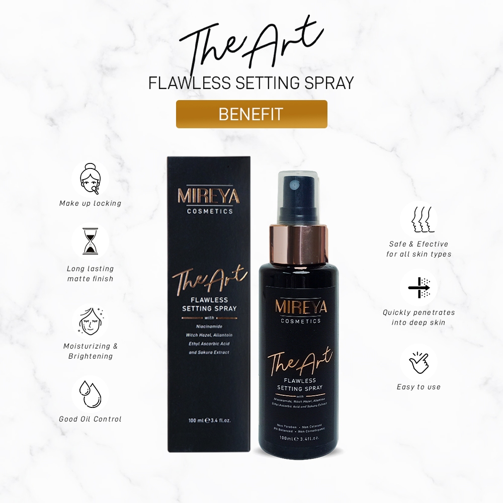 Mireya The Art Flawless Setting Spray  4