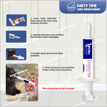 Party Time Deworming Obat Cacing 3
