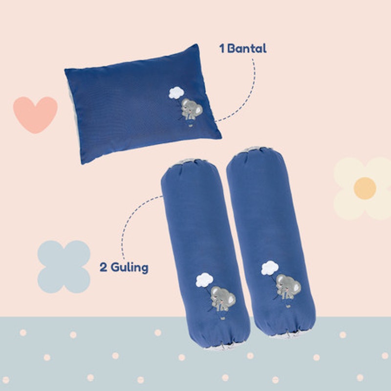 Big Bee Bantal Guling Bayi Set Karakter Series 2