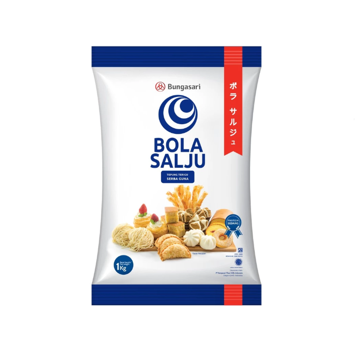 Bola Salju Tepung Terigu Serba Guna