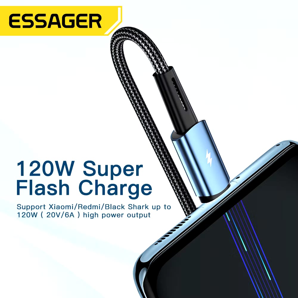 Essager ESSAGER Kabel USB Type C