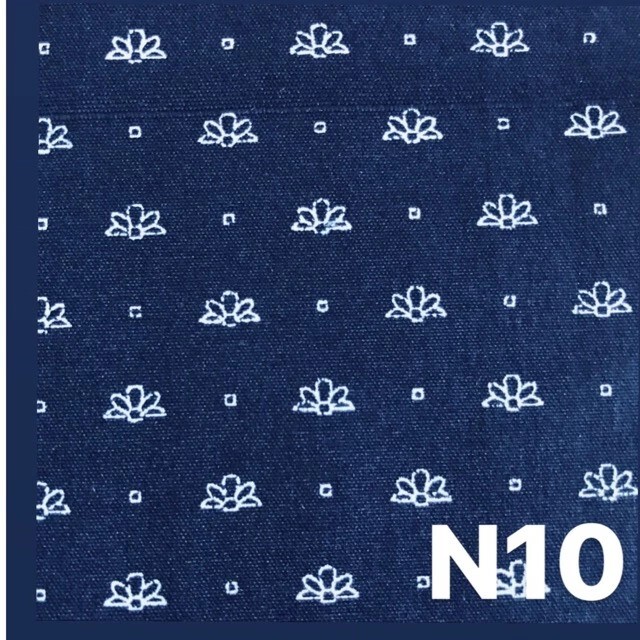  Gwardo Kemeja Slimfit Motif Bunga N-10