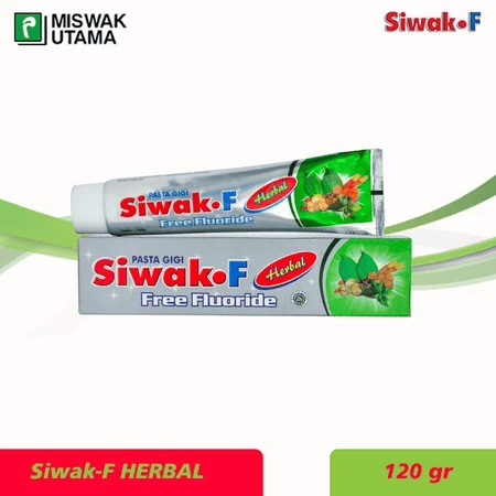 Miswak Utama Siwak F Herbal Free Fluoride 