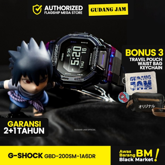 G-Shock Jam Tangan   GBD-200SM-1A6