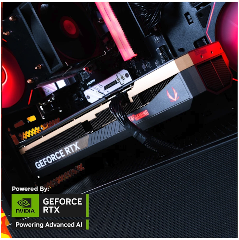 Rakitan PC Gaming Agres Pyrolite RYZEN 5 5600X RTX 3050 4