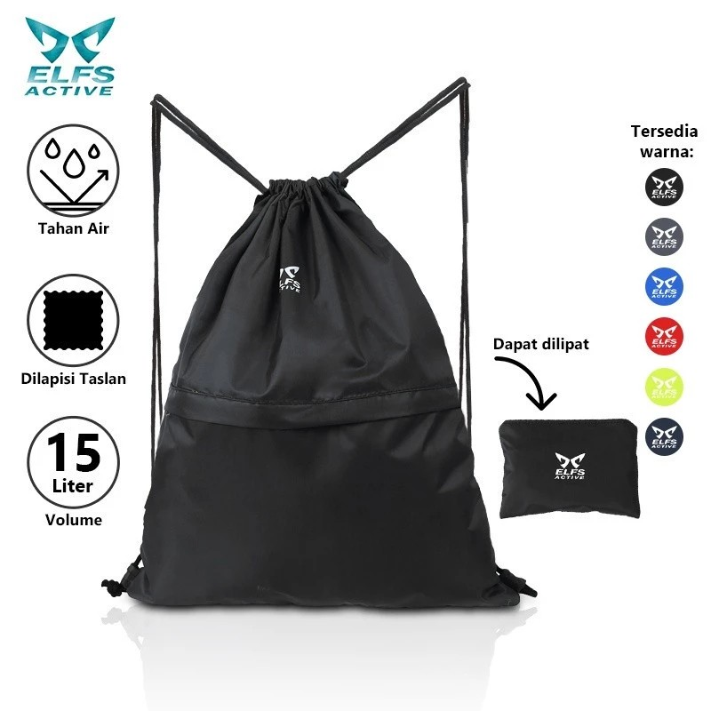 Elfs Active Elfs Active Foldable String Bag RD02