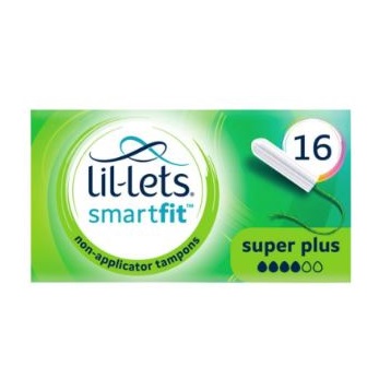 Lil-Lets SmartFit™ Non-Applicator Super Plus Tampons 1