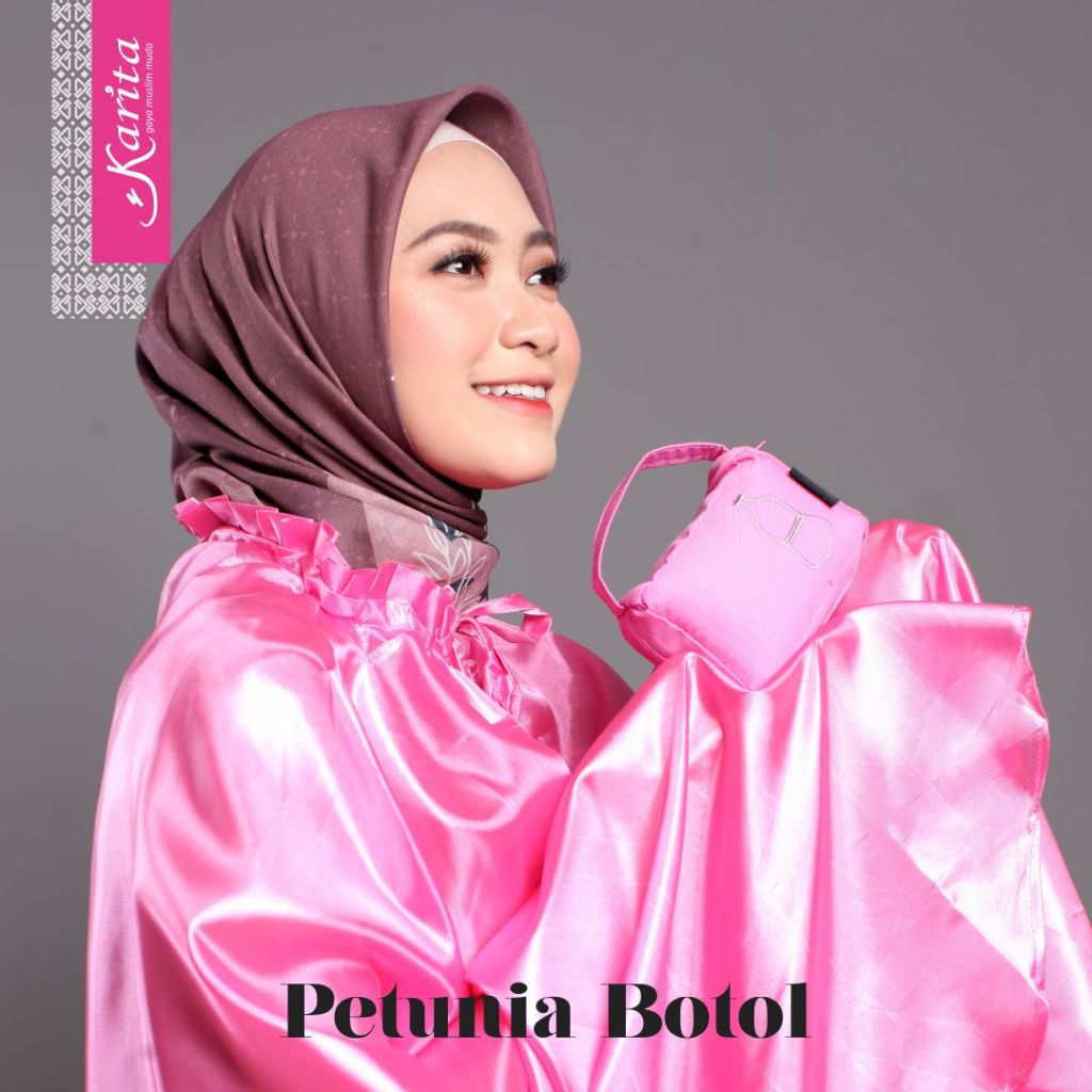  Karita Mukena Traveling Peony Rekor Muri Terkecil Tanpa Penutup Kepala