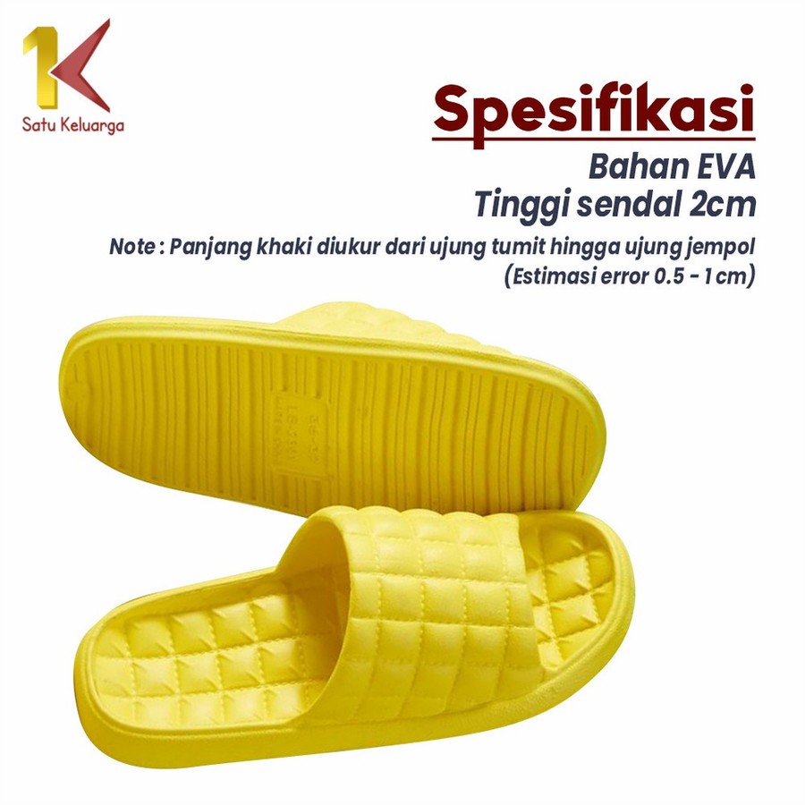 Satu Keluarga Sandal Selop S36