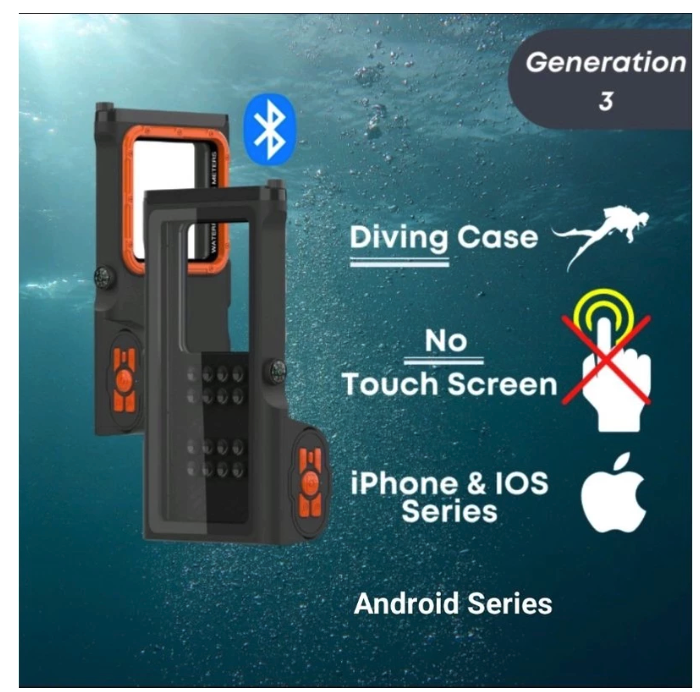  Shellbox Diving Waterproof Case Profesional Gen 3
