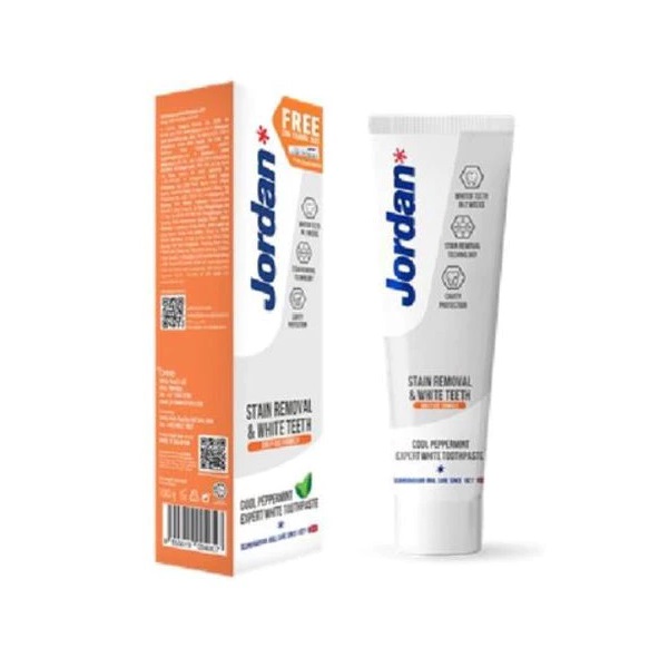 Jordan Cool Peppermint Expert White Toothpaste