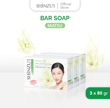 Bina Karya Prima Shinzui Skin Lightening Body Soap Matsu