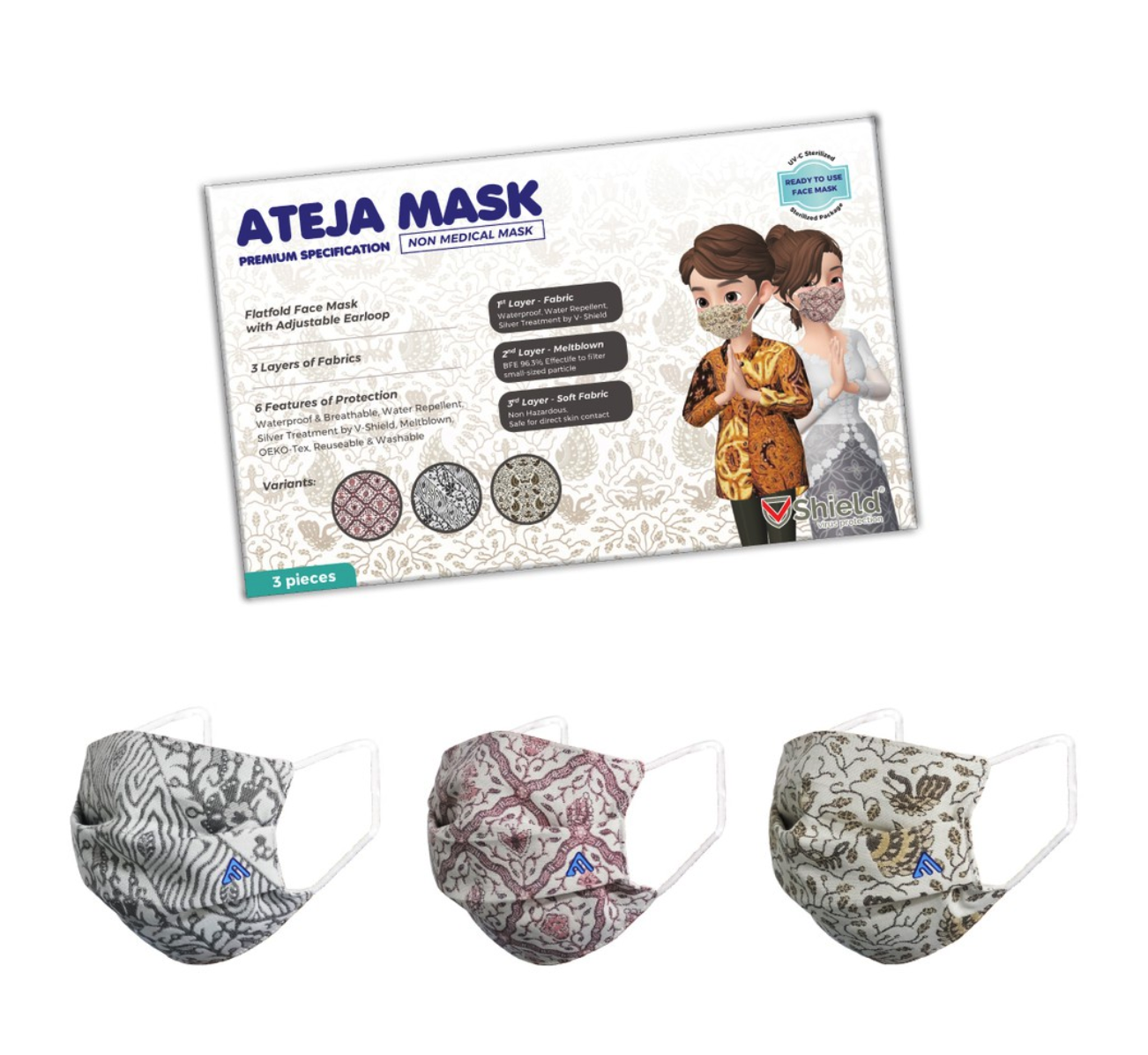 Mask Batik Edition 1