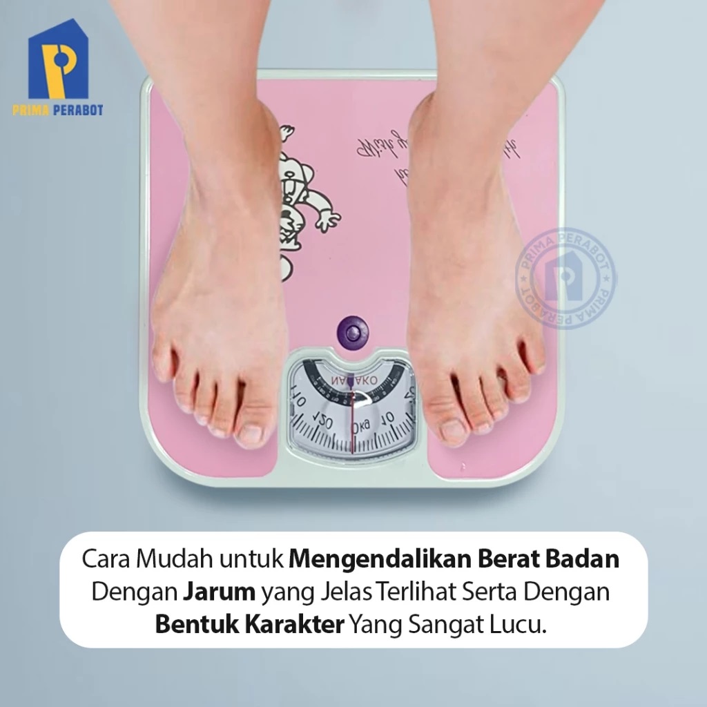  Nagako Timbangan Badan Karakter Manual TB-002
