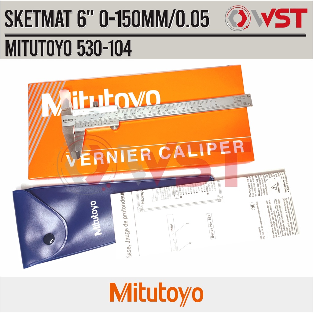 Mitutoyo Indonesia Mitutoyo Vernier Caliper 530-104