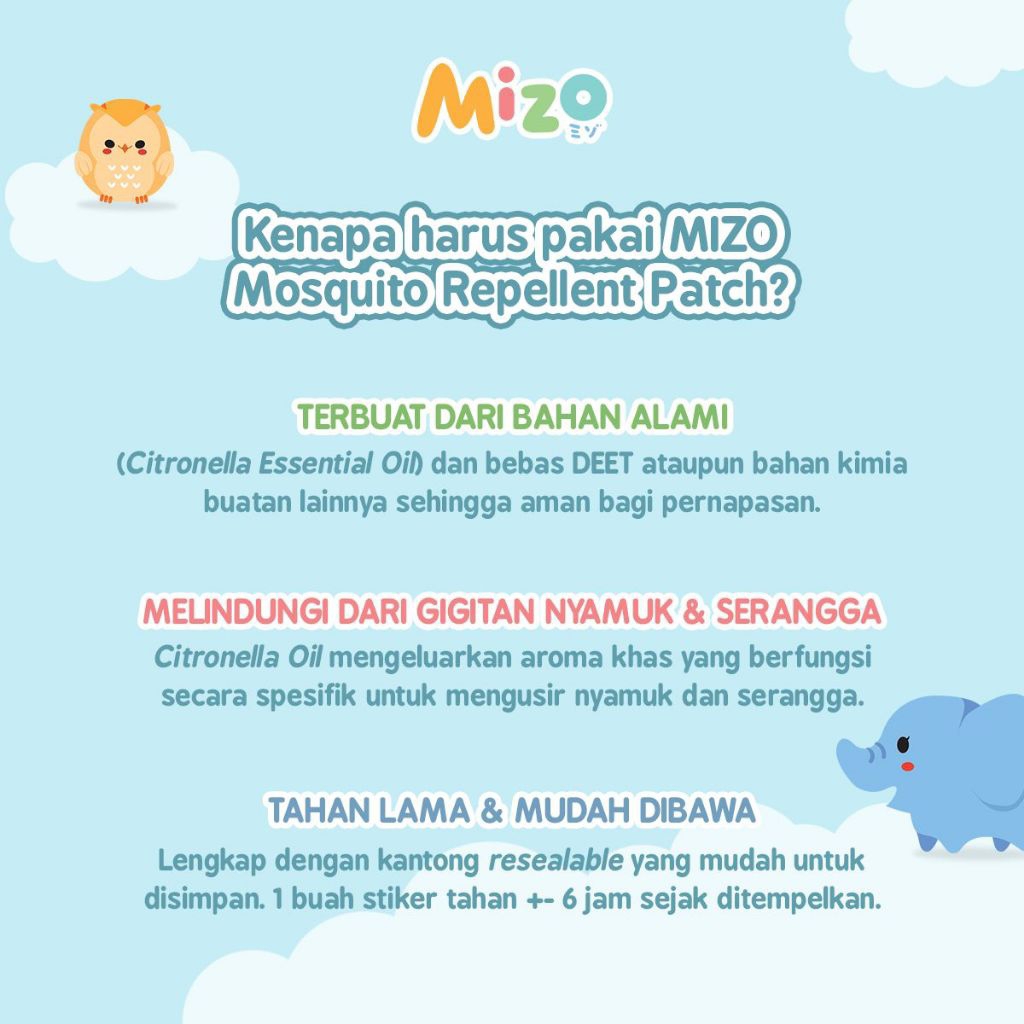Mizo Mosquito Repellent Patch 5