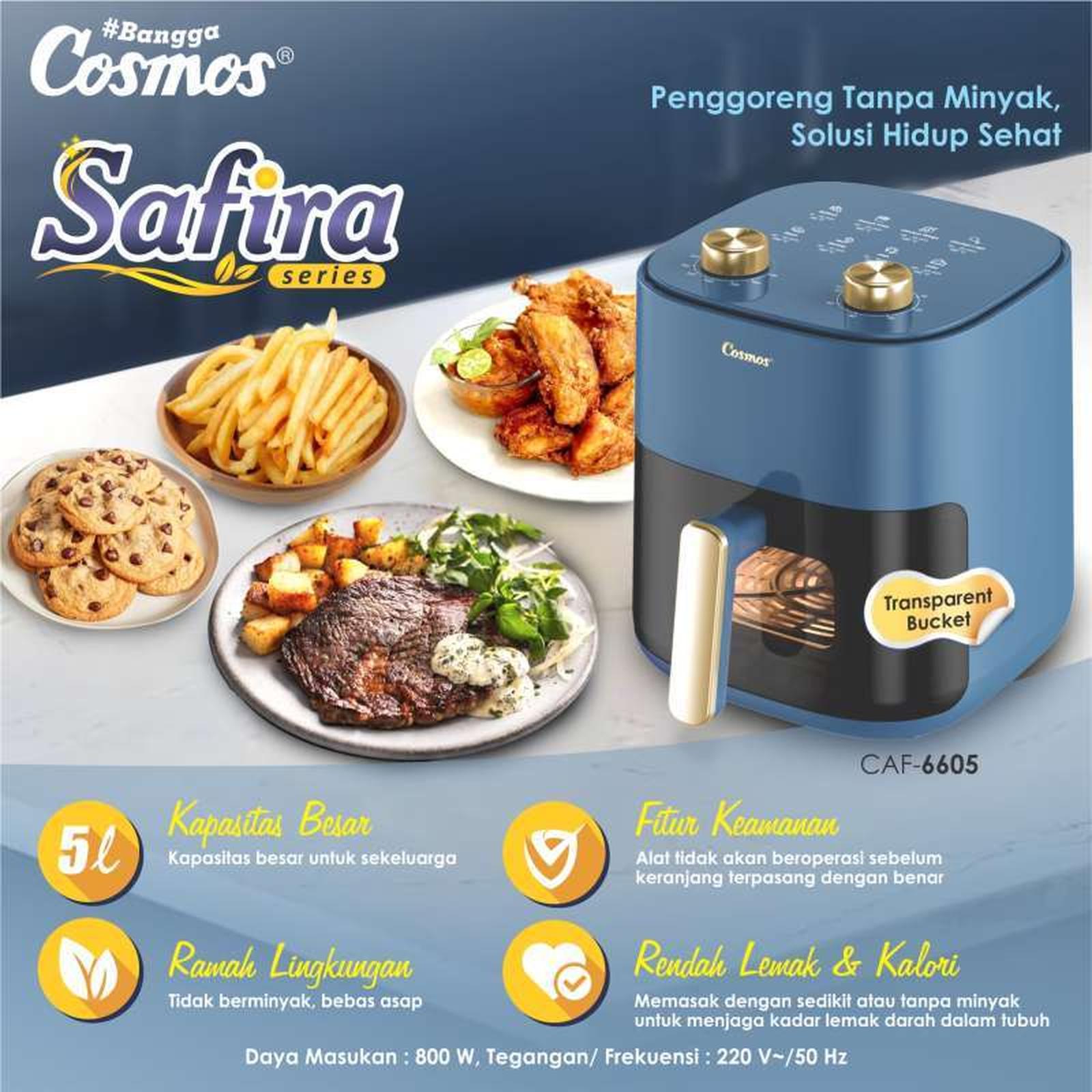 Star Cosmos Cosmos Air Fryer Safira series  CAF-6605