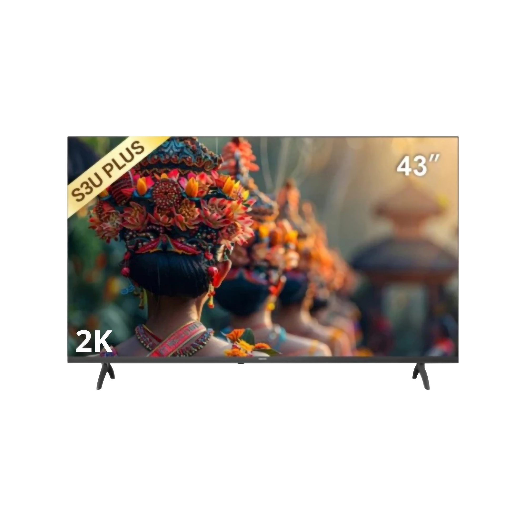 Coocaa 43" 2K LED Smart TV ｜ 43S3U Plus
