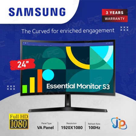 Samsung Electronics Samsung Essential Monitor S3 S24D366