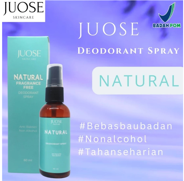 Juose Skincare Natural Deodorant Spray