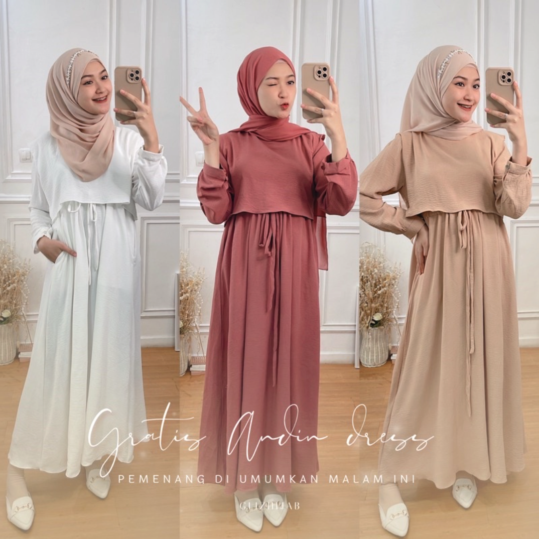 GlizhHijab GlizhHijab Andin Dress X Ria Ricis