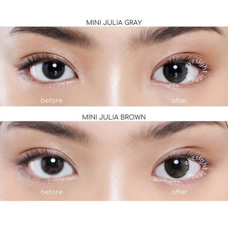 Kitty Kawaii Softlens Mini Julia Brown 4