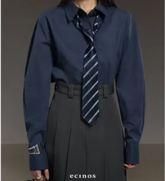 Ecinos Fashionindo Ecinos 100% Cotton Oversized Shirt