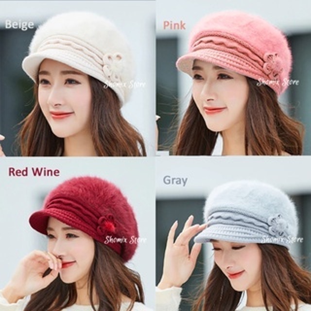  Topi Baret Amanda Fleece