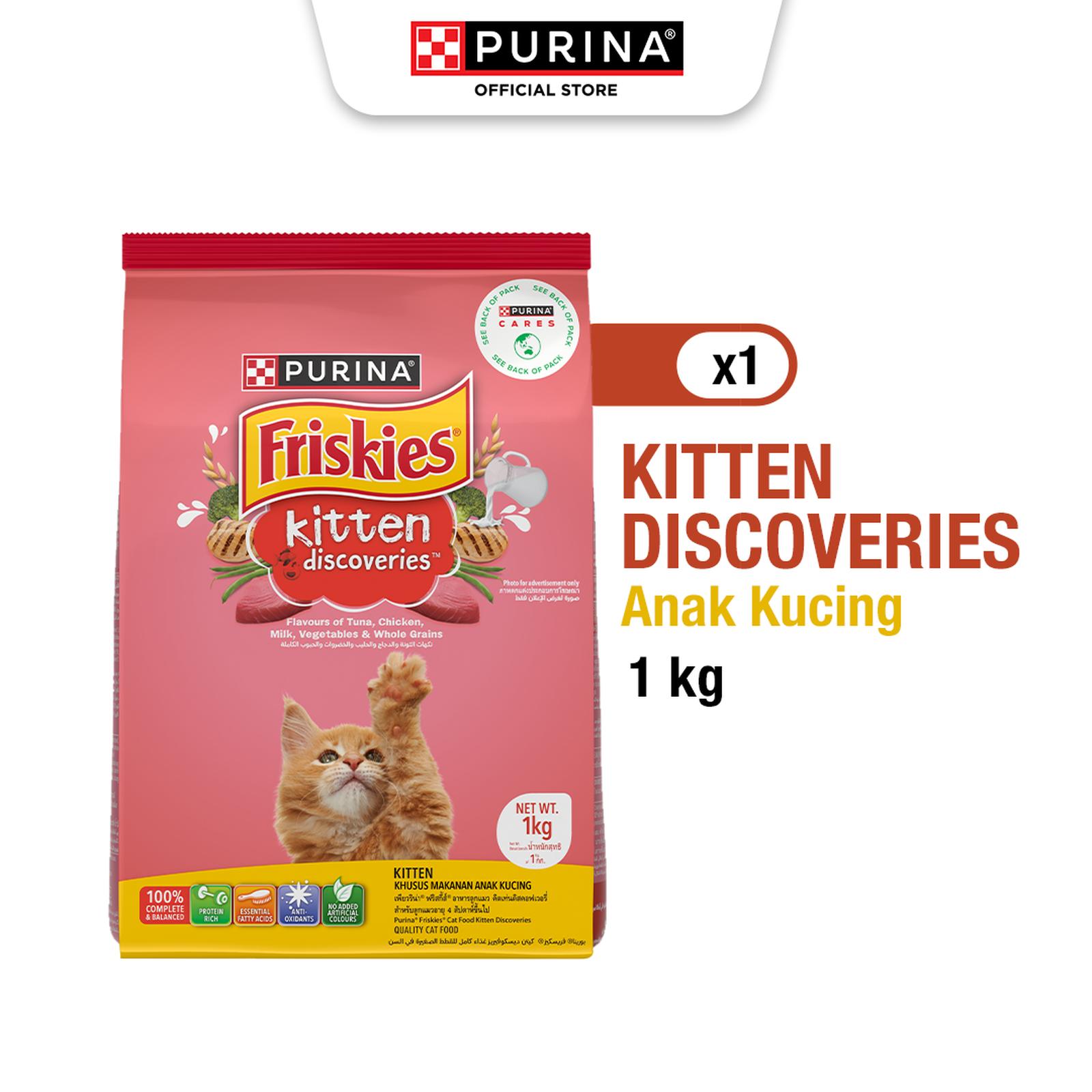 Friskies Kitten Discoveries Makanan Anak Kucing Kering 1kg 5