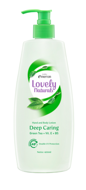 Lovely Naturals Deep Caring Body Lotion with Green Tea 2