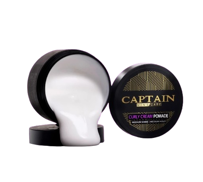 Captain Hairstyling Curly Cream Pomade 1